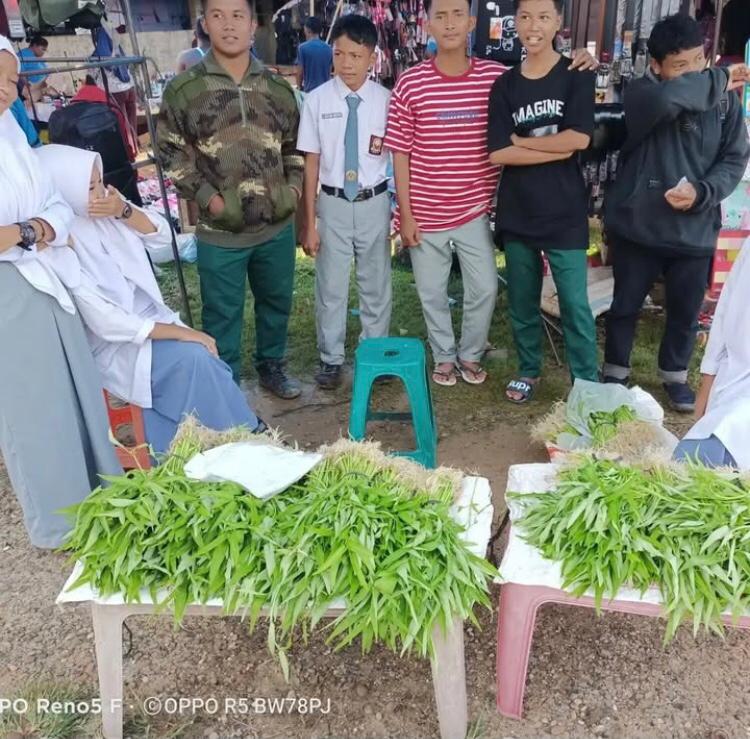 Pemasaran Budidaya Kangkung diPasar